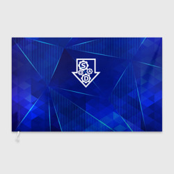 Флаг 3D System of a Down blue poly