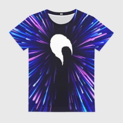 Женская футболка 3D Date A Live neon energy