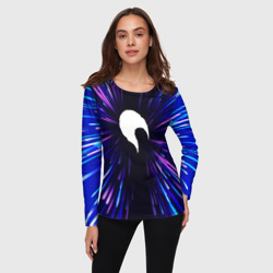 Женский лонгслив 3D Date A Live neon energy - фото 2