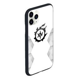 Чехол для iPhone 11 Pro Max матовый Final Fantasy white poly - фото 2