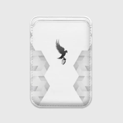 Картхолдер Magsafe магнитный Hollywood Undead white poly
