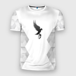 Мужская футболка 3D Slim Hollywood Undead white poly