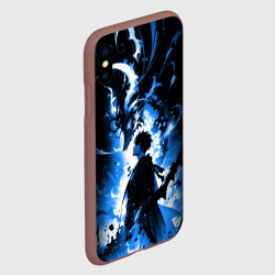 Чехол для iPhone XS Max матовый Поднятие уровня в одиночку - восстань - фото 2