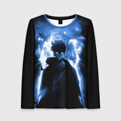 Женский лонгслив 3D Поднятие уровня в одиночку - магистр теней