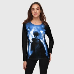Женский лонгслив 3D Поднятие уровня в одиночку - магистр теней - фото 2