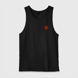 Мужская майка хлопок Символ Даждьбога зимний