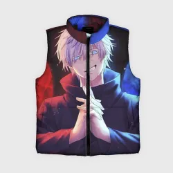Женский жилет утепленный 3D Аниме - магическая битва
