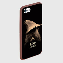 Чехол для iPhone 5/5S матовый Гэндальф из Властелин колец - фото 2