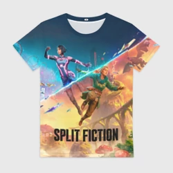 Женская футболка 3D Главные герои Split fiction