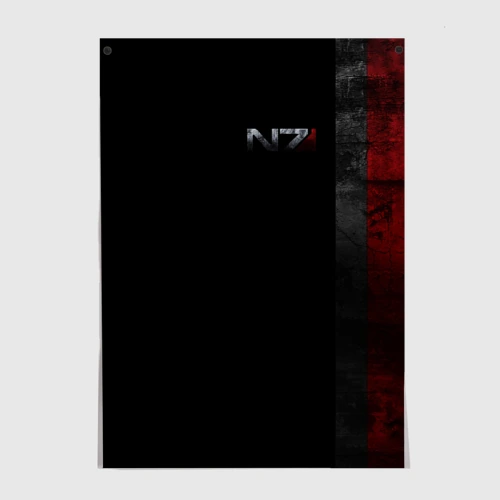 Постер Shepard N7 - темный