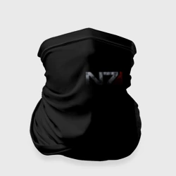 Бандана-труба 3D Shepard N7 - темный