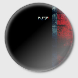 Значок Shepard N7 - светлый