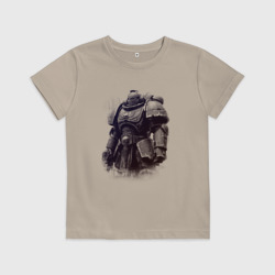 Детская футболка хлопок Космодесантник после битвы