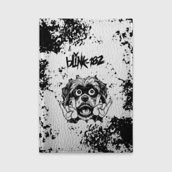 Обложка для автодокументов Blink 182 - рок пес