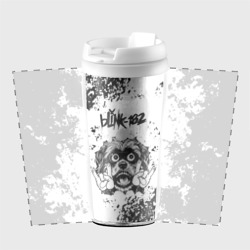 Термокружка-непроливайка Blink 182 - рок пес - фото 2