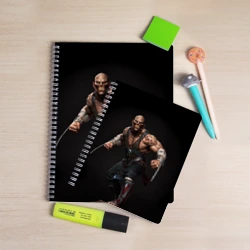 Тетрадь Mortal kombat - baraka    - фото 2