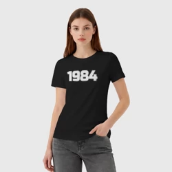 Женская футболка хлопок Рожден 1984 - фото 2