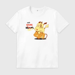 Мужская футболка хлопок We bare pika