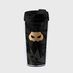 Термокружка-непроливайка DanMachi golden poly