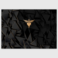 Поздравительная открытка Bon Jovi golden poly
