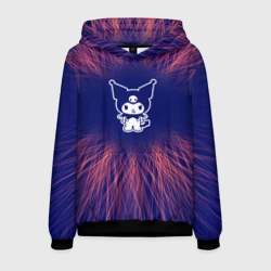 Мужская толстовка 3D Kuromi red energy