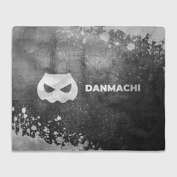 Плед 3D DanMachi - grey gradient по-горизонтали