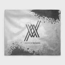 Плед 3D Darling in the FranXX - white gradient