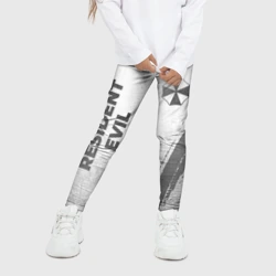 Детские леггинсы 3D Resident Evil - white gradient вертикально - фото 2