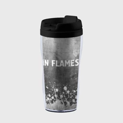 Термокружка-непроливайка In Flames - grey gradient посередине