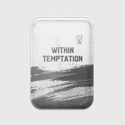 Картхолдер Magsafe магнитный Within Temptation - white gradient посередине