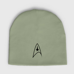 Детская шапка демисезонная Знак звёздный путь