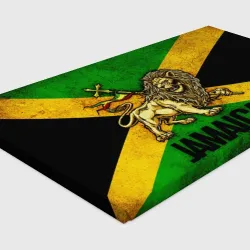 Холст прямоугольный Jamaica lion flag - фото 3