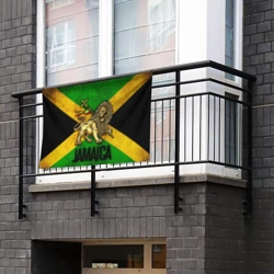 Флаг-баннер Jamaica lion flag - фото 2