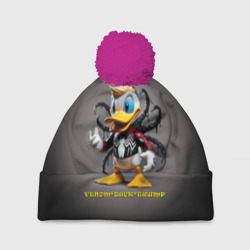 Шапка 3D c помпоном Venom-Duck-Trump joke