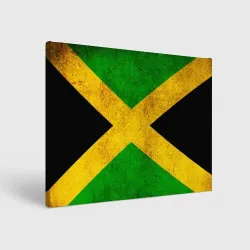 Холст прямоугольный Jamaica flag