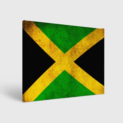 Холст прямоугольный Jamaica flag