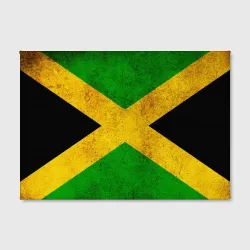 Холст прямоугольный Jamaica flag - фото 2