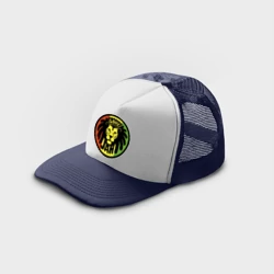 Кепка тракер с сеткой Jamaica rasta lion  - фото 2