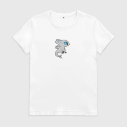 Женская футболка хлопок Дневная фурия парный дракон