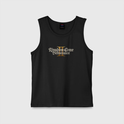 Детская майка хлопок Kingdom Come Deliverance 2 logo