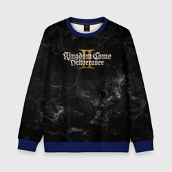 Детский свитшот 3D Kingdom Come Deliverance 2 dark logo