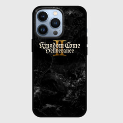 Чехол для iPhone 13 Pro Kingdom Come Deliverance 2 dark logo