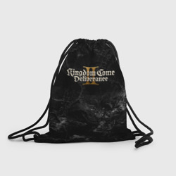 Рюкзак-мешок 3D Kingdom Come Deliverance 2 dark logo