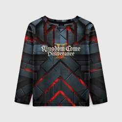 Детский лонгслив 3D Kingdom Come Deliverance 2 каменные плиты