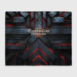 Плед 3D Kingdom Come Deliverance 2 каменные плиты