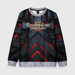 Детский свитшот 3D Kingdom Come Deliverance 2 каменные плиты