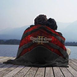 Плед 3D Kingdom Come Deliverance 2 лого на текстуре - фото 2