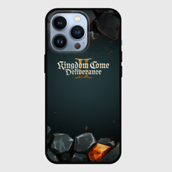 Чехол для iPhone 13 Pro Kingdom Come Deliverance 2 каменная текстура
