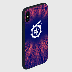 Чехол для iPhone XS Max матовый Final Fantasy red energy - фото 2