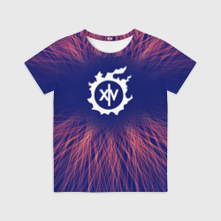 Детская футболка 3D Final Fantasy red energy